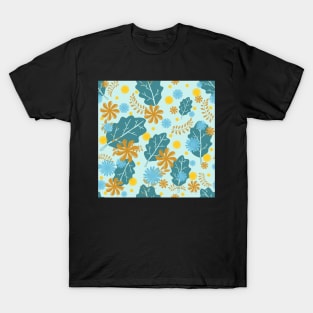 Blue floral T-Shirt